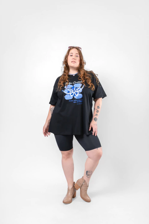 PRE-VENTA Remerón Ellen Black Pulpo Cristal - comprar online