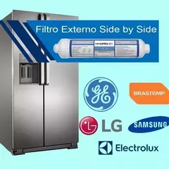 Imagem do 2 Filtros Side By Side Electrolux Ss90x Sh72x Sh70b Hydronix
