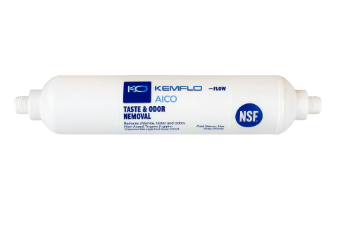 Filtro Externo Kemflo Aicro para Geladeira Side by Side 1/4” – Compatível com Electrolux, Brastemp, LG, GE e Samsung 25 unidades