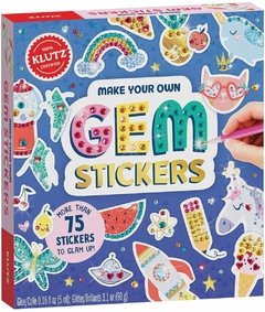 Klutz Make Your Own Gem Stickers, Brown