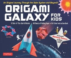 Origami Galaxy for Kids Kit: An Origami Journey through the Solar System and Beyond! [Includes an Instruction Book, Poster, 48 Sheets of Origami Paper and Online Video Tutorials]