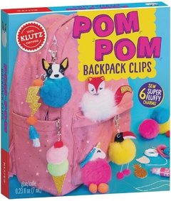 Klutz Pom-Pom Backpack Clips