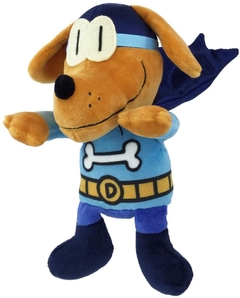 MerryMakers Dog Man Bark Knight Plush Toy, 9-Inch, from Dav Pilkey's Dog Man Book Series