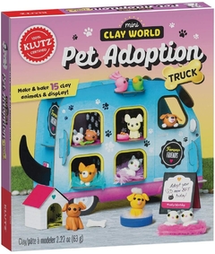 Klutz Mini Clay World Pet Adoption Truck Craft Kit