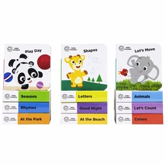 Baby Einstein - My First Library Board Book Block 12-Book Set - PI Kids (Baby Einstein (Board Books)) Board book - Children's Books