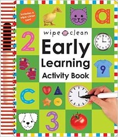 Wipe Clean Early Learning Activity Book