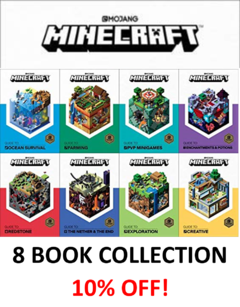 Minecraft Guide Books, 8-Book Collection 10% OFF