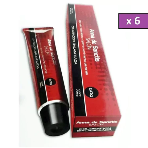 Tintura Salon Anna De Sanctis X 6 unidades