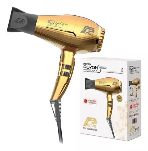 Secador De Pelo Parlux Alyon Air Ionizer Tech Gold 220v - comprar online