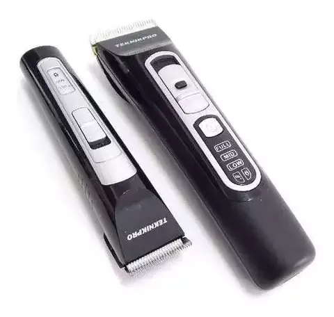 KIT BARBER CORTADORA DE PELO + PATILLERA PROFESIONAL TEKNIKPRO