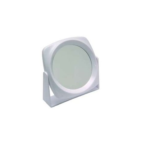 Espejo Doble con Pie Aumento x5 cod. E558