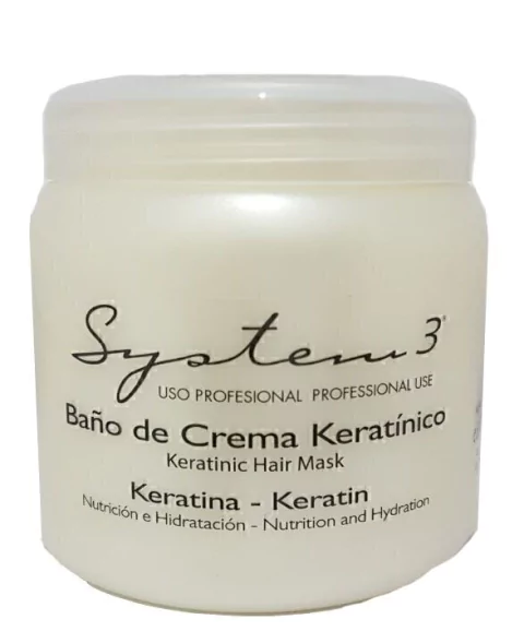 Baño de Crema System 3 Keratinico x250g