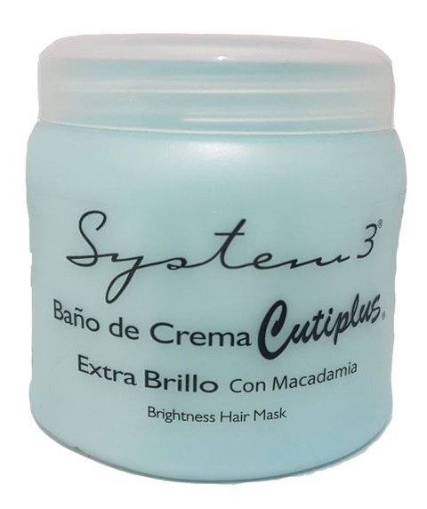 Baño de Crema System 3 Cutiplus extra brillo x 250