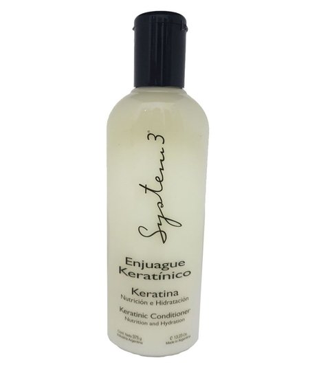 Enjuague Keratinico System 3 Nutricion e Hidratacion x375g - comprar online
