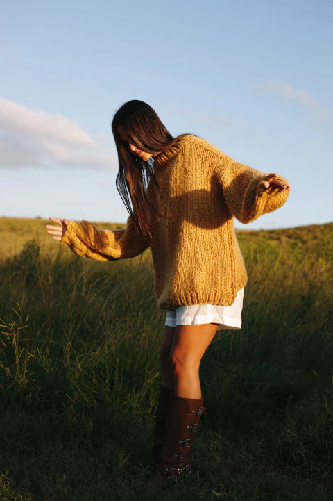 SWEATER PAMPA OVER - PRE ORDER - MuyChulas