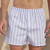 SHIRT BOXER. BLUE STRIPES