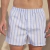 BOXER CAMISERO RAYAS AZULES