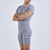 Pijama enterizo CAPRI. Gris melange