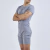 Pijama enterizo CAPRI. Gris melange