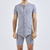Pijama enterizo CAPRI. Gris melange - comprar online