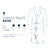 Bata ICON. Azul marino - tienda online