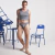 SLIP DE RIB CINZA