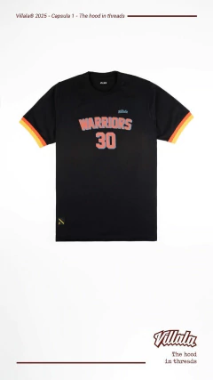 Remera Warriors (VL511272) - Nube Negra