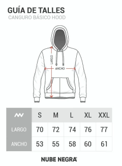 Canguro Hood (NN512233) - Nube Negra