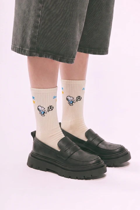 Snoopy Goal Socks