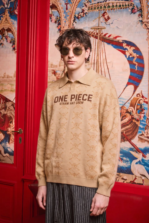 One Piece Straw Hat Crew Sweater - Preventa