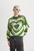 Cartoon Network Powerpuff Girls Buttercup Heart Sweater