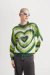 Cartoon Network Superpoderosas Bellota Corazón Sweater