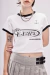 Star Wars Leia Remera Crop en internet