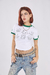 Adventure Time BMO Remera Crop - comprar online