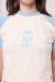Snoopy Social Club Remera Crop en internet