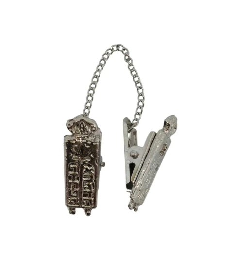 Gancho Sujeta Talit Torá Con Maguén Calado - comprar online