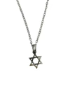 DIJE Maguen david con cadena de acero quirurgico - comprar online