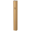 Mezuza de aluminio dorada con shin 12 cm - comprar online