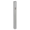 Mezuzá de aluminio semi circular plateada en 12 cm - comprar online