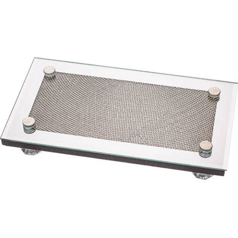 Bandeja para Candelabros de Cristal 25 x 15 cm - comprar online