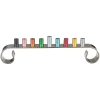 Janukia de aluminio de colores para velas - comprar online