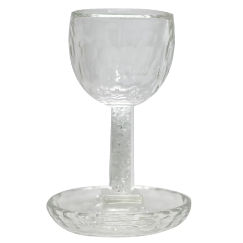 Copa de kidush de Cristal 16 cm - comprar online