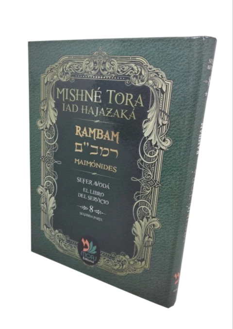 Mishne tora sefer Avoda Libro del Servicio Tomo 8 (parte 2) - comprar online