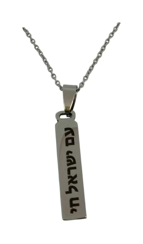 DIJE largo Am Israel Jaicon cadena de acero quirurgico - comprar online