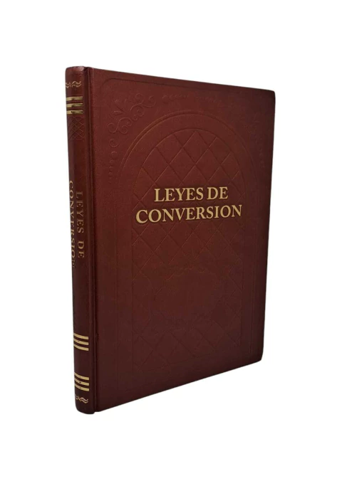Leyes de conversion - comprar online