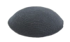 Kipá tejida negra 11 cm