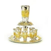 Cascada de niquel con dorados con decoración jerusalen - comprar online