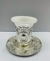 Vaso de kidush diseño con platito - comprar online