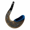 Shofar de carneros 62 cm aprox pintados a mano con atril y manual de uso - comprar online