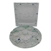SET para Pesaj de Keará para pesaj en vitrofusion de 27 cm y Plato para matza 28 x 28 cm - comprar online